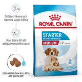 Medium Starter Mother & Babydog Torrfoder för hund