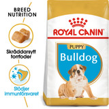 Bulldog Junior Torrfoder för hundvalp