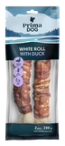 Vit Tuggrulle med Anka - 2 st