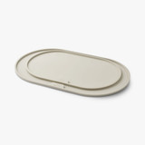 Libra Mat/-vattenskålsunderlägg - Small Coffee Cream, Medium Coffee Cream
