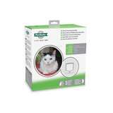 Vit Kattdörr 4-vägslåsning med Manuell Låsning