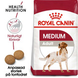Medium Adult Torrfoder till Vuxna Hundar