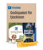 Godispaket för tjockisen Hund