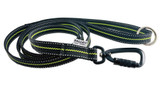 Hundkoppel Reflex/Antiglid - 1,9 m Gul, 2,4 m Gul