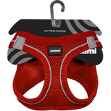 Air Mesh Sele för Hund - XXXS Röd, XXS Röd, XS Röd, S Röd, M Röd, L Röd, XL Röd