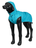 Stream Regnjacka Blå för Hund