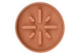 Matskål Slowfeeder till Hund - 350 ml Terracotta, 700 ml Terracotta, 1400 ml Terracotta