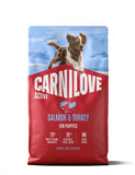 Salmon & Turkey Puppy Torrfoder för Valpar - 12 kg