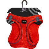 Air Mesh Sele för Hund Orange/Beige - XL Orange