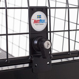 Hundgrind till Baklucka Dubbeldörr modell 2