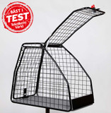 Hundbur Svart Medium med Coupé