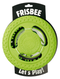 Frisbee i kraftig TPR Hundleksak - Grön