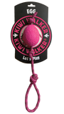 Ägg med rep Hundleksak - Rosa