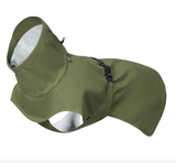 Ripple Regnjacka till Hund - 25 Dark olive, 30 Dark olive, 35 Dark olive, 40 Dark olive
