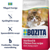 Sterilized Chicken Free Beef Kattfoder