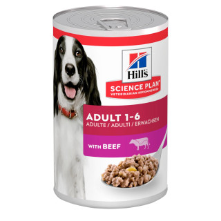 Adult våtfoder med nötkött för hund