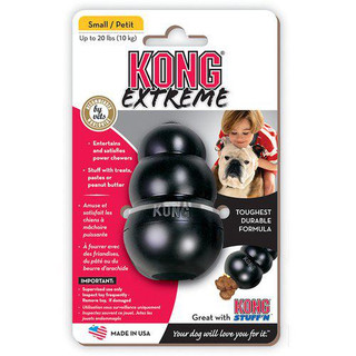 KONG Extreme Svart Gummileksak