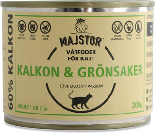 Kalkon & Grönsaker Våtfoder Katt