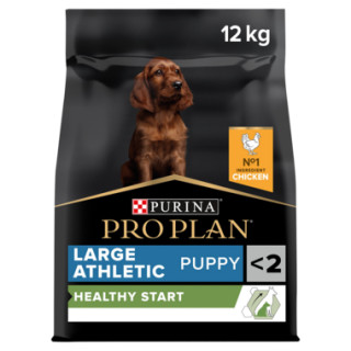 Large Athletic Puppy Healthy Start Torrfoder med Kyckling