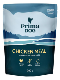 Portionsmåltid med Kycklingsmak för hund