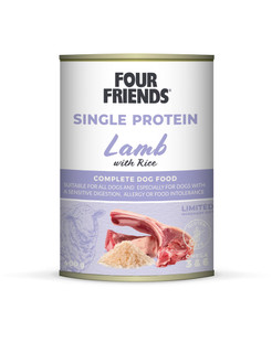 Single Protein Lamb & Rice Våtfoder för hund