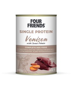 Single Protein Venison & Sweet Potato Våtfoder för hund