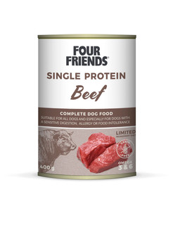 Single Protein Beef Våtfoder för hund