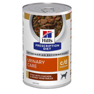 Prescription Diet c/d Multicare Urinary Care Stew Våtfoder till Hund med Kyckling & Grönsaker