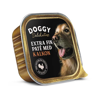 Delikatess Extra Fin Paté till Hund med Kalkonsmak