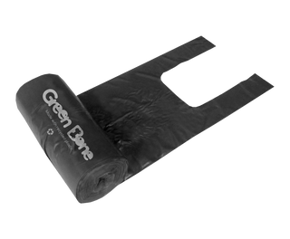 Svarta Bajspåsar med Handtag