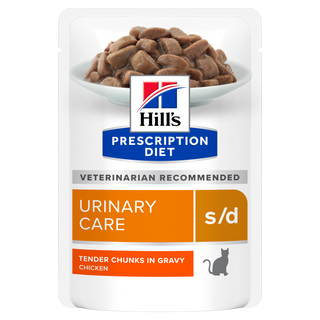 Prescription Diet Feline s/d Urinary Care Portionspåsar för katt