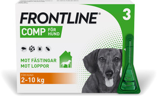 Frontline Comp - Spot on Lösning för Hund S 67 mg/60,3 mg 3 x 0,67 ml
