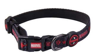 Marvel Studios Deadpool Premium  Vadderat Hundhalsband