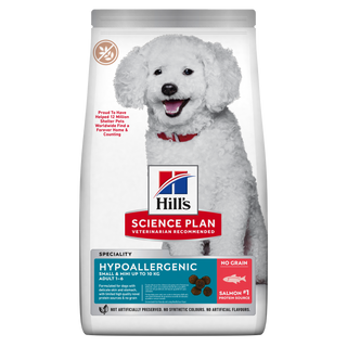 Hypoallergenic Small & Mini  Adult Hundfoder med Lax
