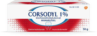 Corsodyl® Munhålegel  1%