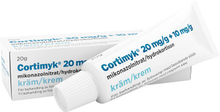 Cortimyk 20 mg/g + 10 mg/g Kräm