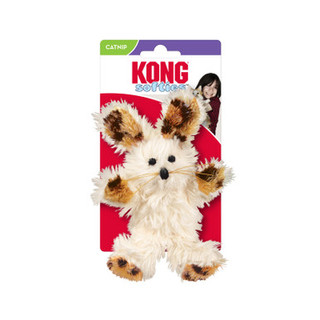 KONG Cat Softies Fuzzy Kanin kattleksak