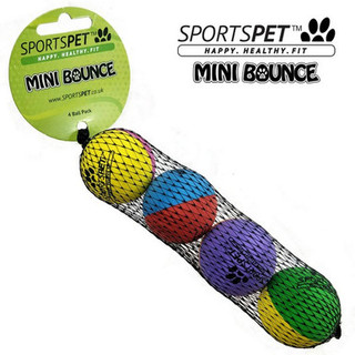 Mini High Bounce Balls för hund