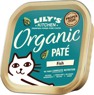 Organic Fish Dinner Våtfoder för Katt 