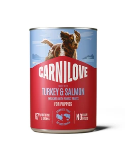 Wild Meat Salmon & Turkey Puppy Våtfoder till Valp