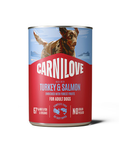 Salmon & Turkey Paté Våtfoder till Hund