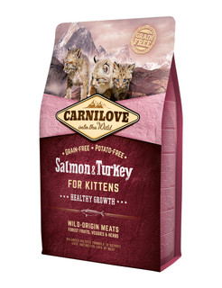Salmon & Turkey Kittens Healthy Growth Torrfoder för Kattungar