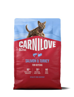 Salmon & Turkey Kitten Torrfoder för Kattungar