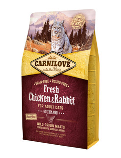 Fresh Chicken & Rabbit Adult Gourmand Torrfoder för Katt