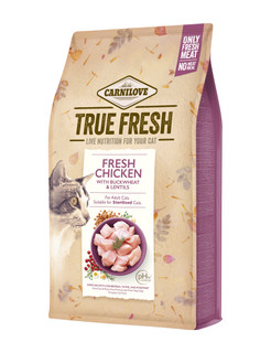 True Fresh Cat Chicken Torrfoder med Örter till Katt 