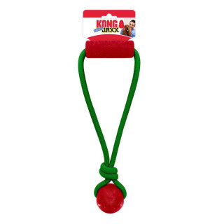 KONG Holiday Jaxx Brights Tug Hundleksak