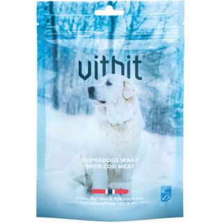 Tornadogs Wrap Tuggpinne med Torsk för Hund