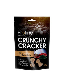 Hundgodis Crunchy Forell & Spirulina