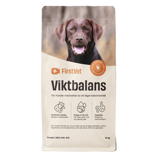 FirstVet Viktbalans - för vuxna hundar som har svårt att hålla vikten