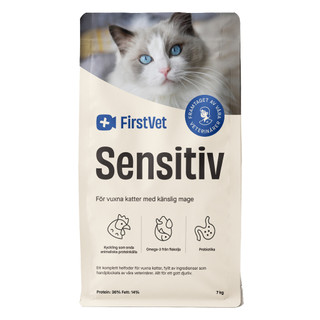 FirstVet Sensitiv - för alla vuxna katter med känslig mage